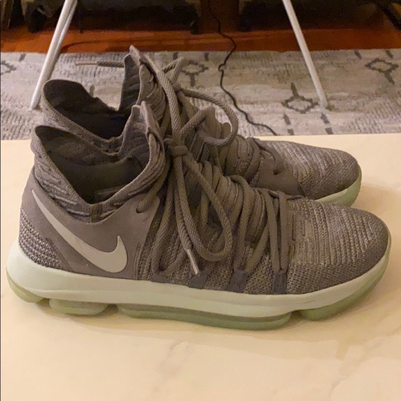Nike KD 10 Cool Grey Igloo - Picture 3 of 6
